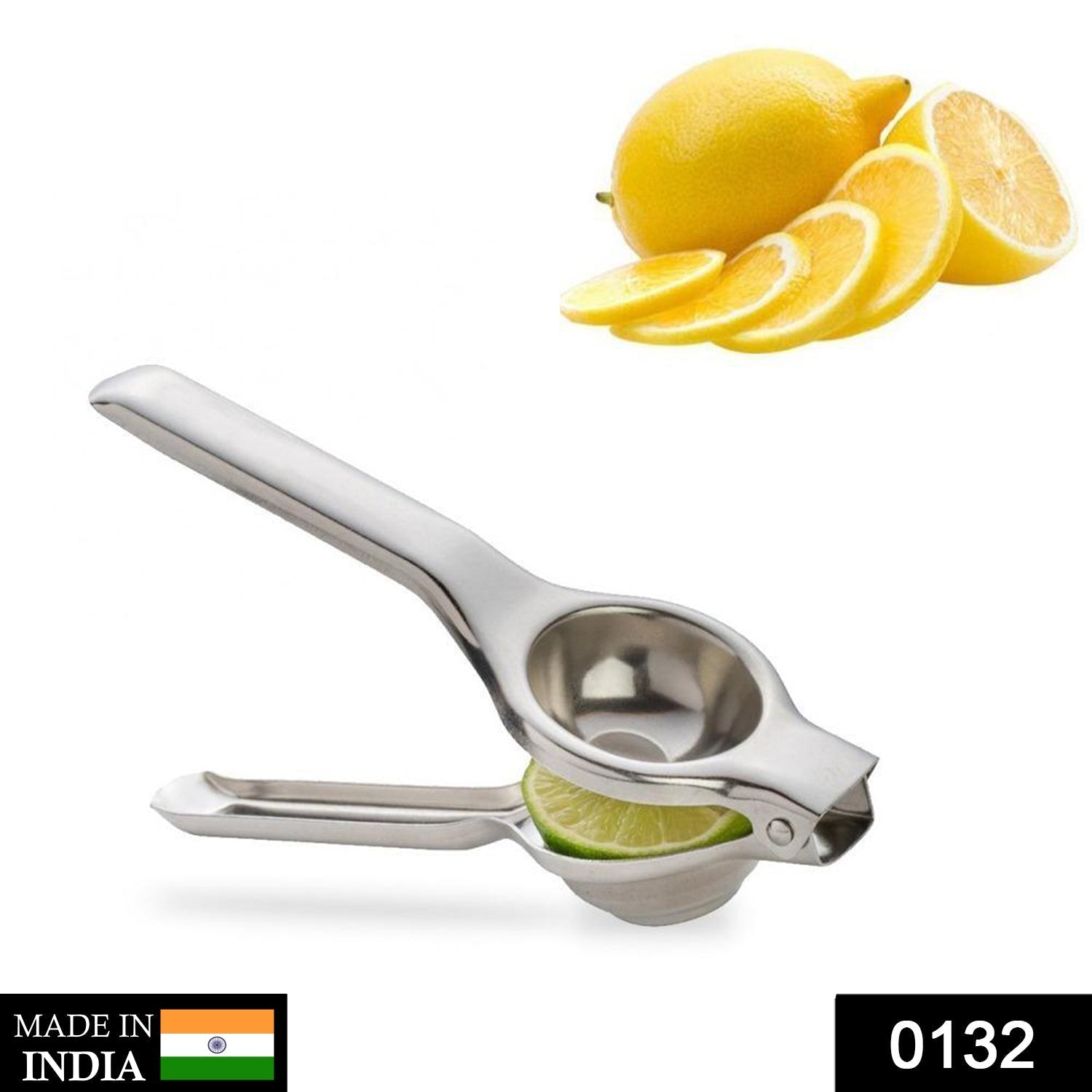 132 Stainless Steel Lemon Squeezer DeoDap