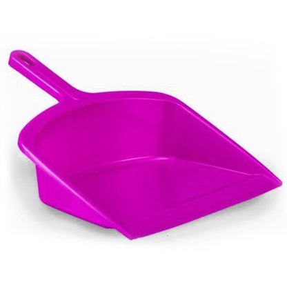 2352 Durable Multi Surface Plastic Dustpan with Handle DeoDap