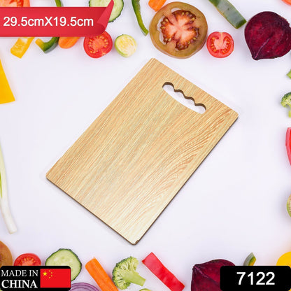 7122 Wooden Chopping Board For Vegetable Cutting & Kitchen Use DeoDap