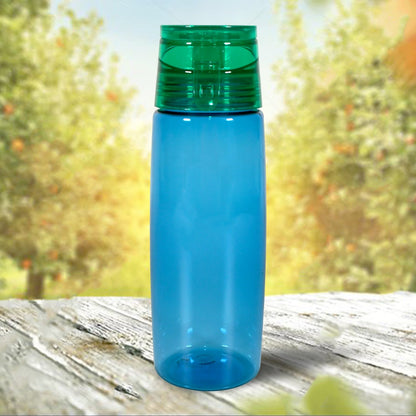 12736 Premium Transparent Plastic water bottle Outdoor Sport Bottle, leakproof BPA-free for travel for gym and children, Home, Travel, Office Use (1 pc / 450 ML Approx ) 