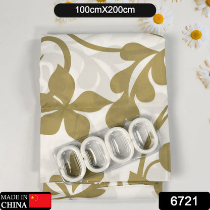 6721 SOLID 1 PIECE DOOR CURTAIN (100X200CM)