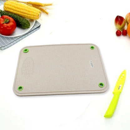 2447A Kitchen Chopping Board Household Double-sided Cutting Board Knife Board Vegetable Cutting and Fruit Multi-purpose Plastic Sticky Board Cutting board