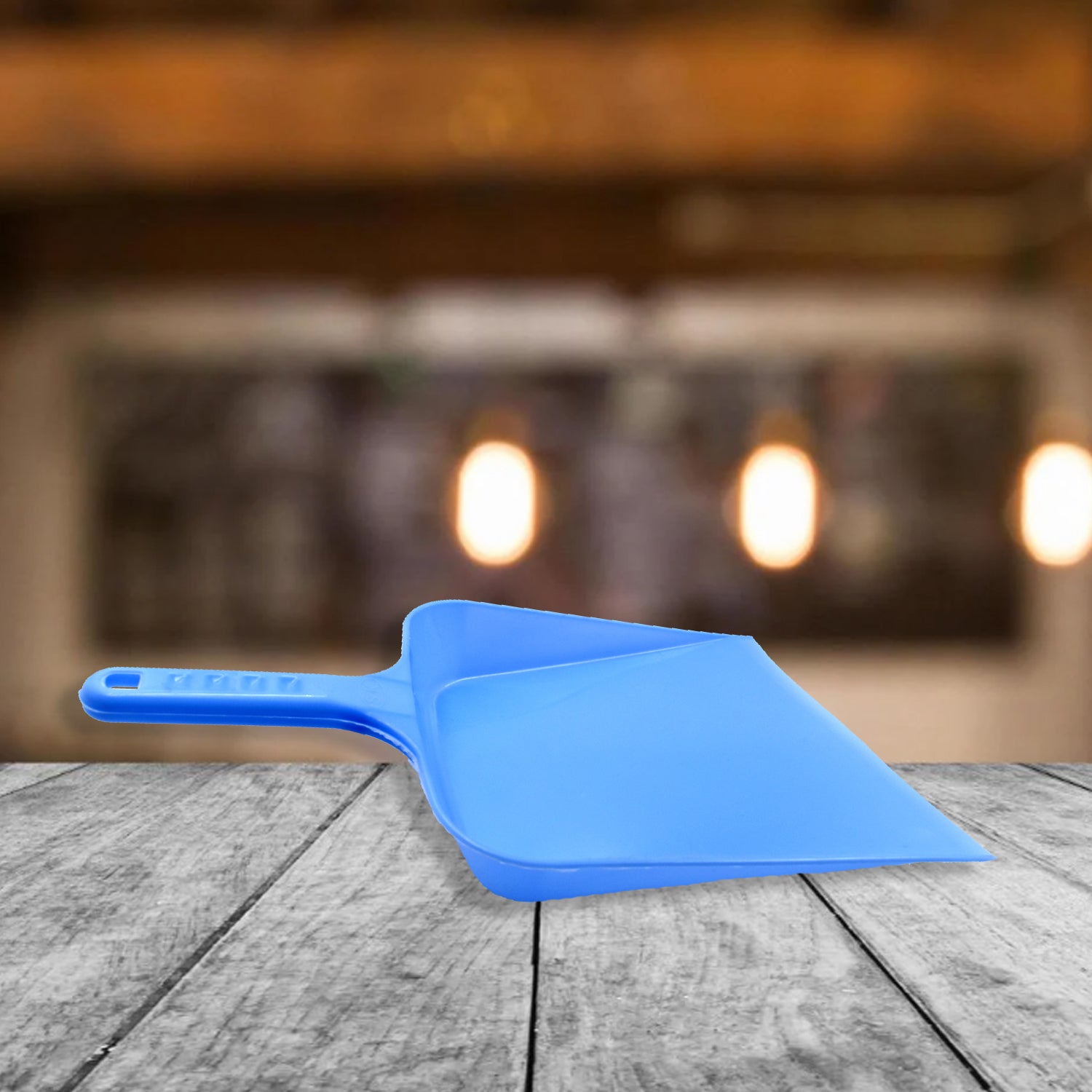 2590 Durable Multi Surface Plastic Dustpan With Handle DeoDap