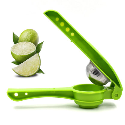 2856 Plastic Lemon Squeezer Cum Opener 2 in 1 Lemon Squeezer DeoDap