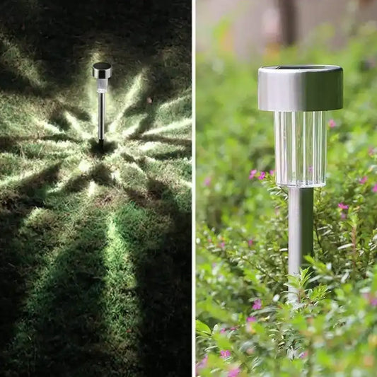 9200 Solar Panel Led Spike Spot Light Landscape Garden Yard Path Lawn Outdors Solar Lamps, Waterproof Outdoor Decorative Landscape Lights for Garden, Patio, Yard, Walkway (2 Pc Set)