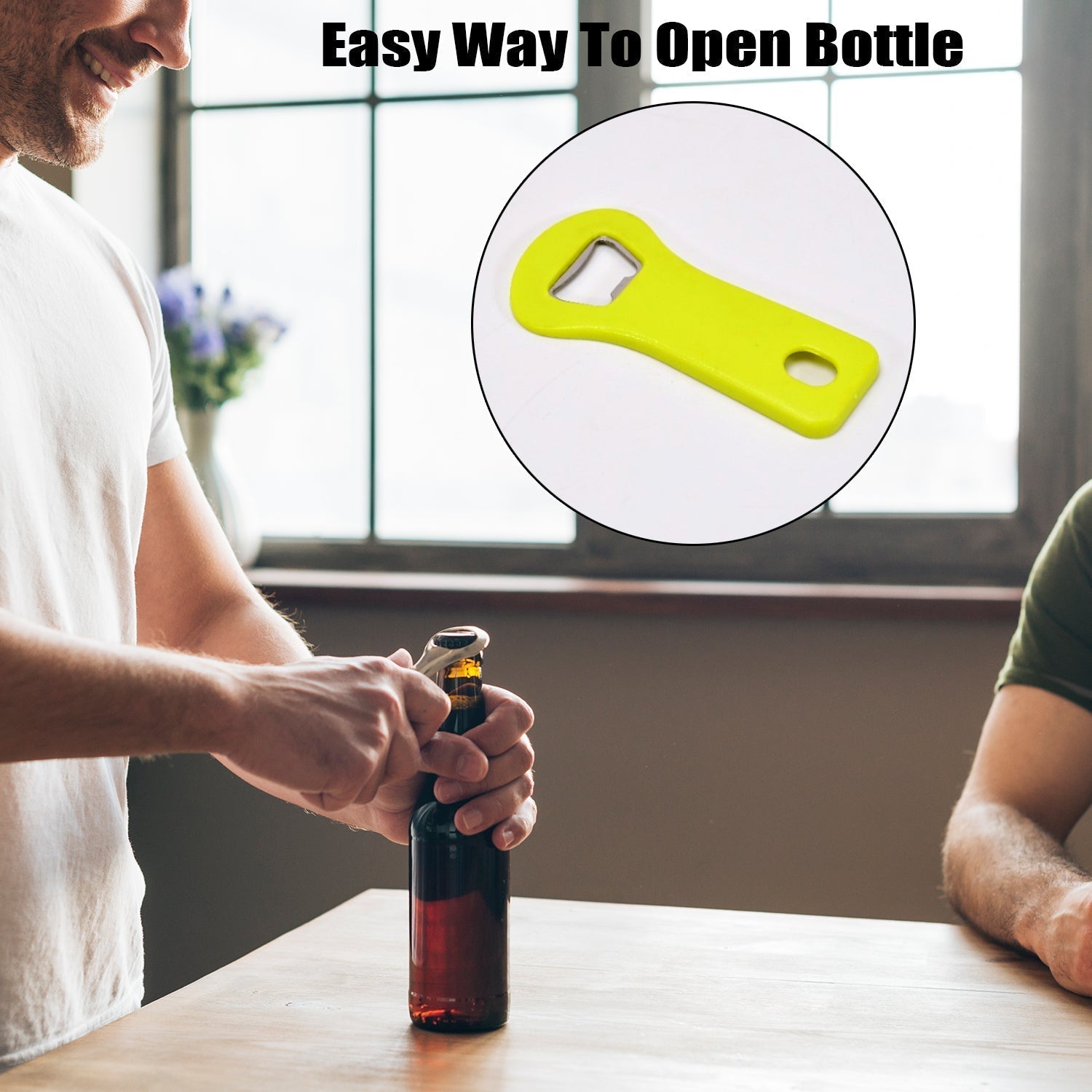 2467 Stainless Steel Bottle Opener DeoDap