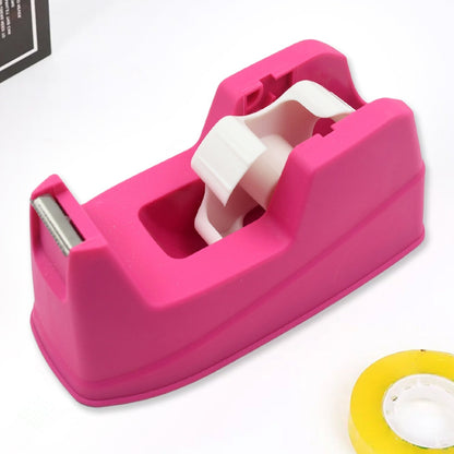 9506 Plastic Tape Dispenser Cutter for Home Office use, Tape Dispenser for Stationary, Tape Cutter Packaging Tape (1 pc / 631 Gm)