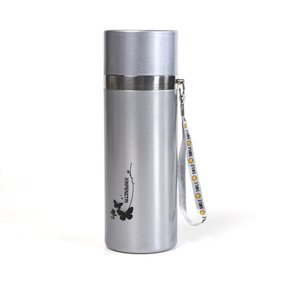 6791  Double Wall Vacuum Insulated Stainless Steel Water Bottle ( 380 ml) DeoDap