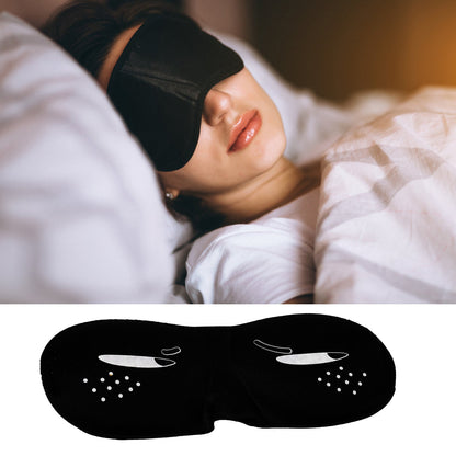 7362 SUPER SOFT SLEEPING MASK BLIND FOLD FOR COMFORTABLE SLEEP TRAVELLING SLEEP MASK HEAVY COMFORTABLE MATERIAL EYE MASK ( 1pc ) DeoDap