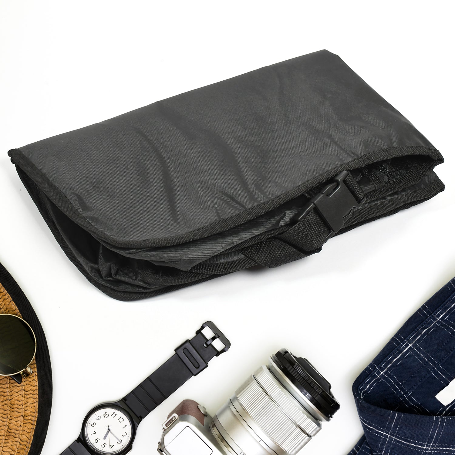 4076 Travelling Bag High Material Storage Bag With Zip  For Home & Travelling Use Bag DeoDap