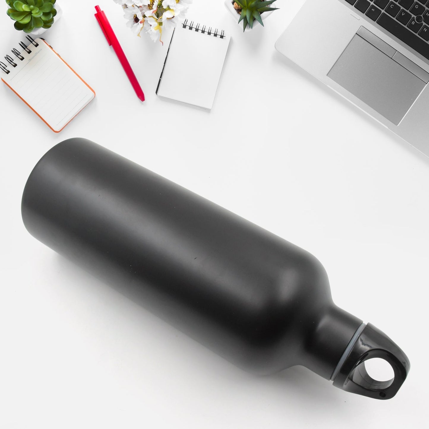 12515 Vacuum Stainless Steel Water Bottle With Carry Handle, Fridge Water Bottle, Leak Proof, Rust Proof, Cold & Hot | Leak Proof | Office Bottle | Gym | Home | Kitchen | Hiking | Trekking | Travel Bottle (Approx 750 ML )