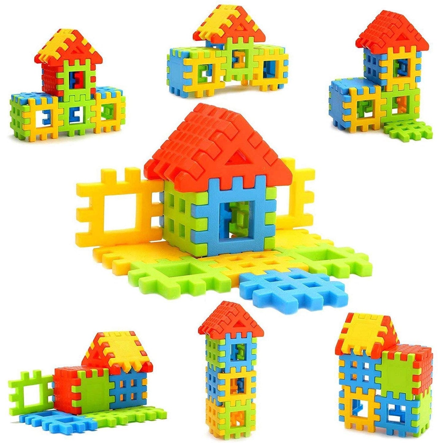 3911A 176PCS HOUSE BLOCKS TOY USED IN ALL KINDS FOR ENJOYING PURPOSES DeoDap