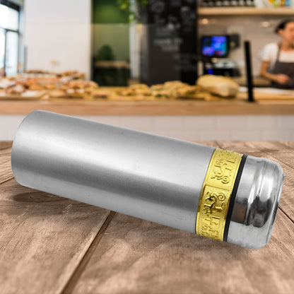 12810 Stainless Steel Water Bottle Leak Proof, Rust Proof, Hot & Cold Drinks, Gym Sipper BPA Free Food Grade Quality, Steel fridge Bottle For office / Gym / School (350 Ml Approx)