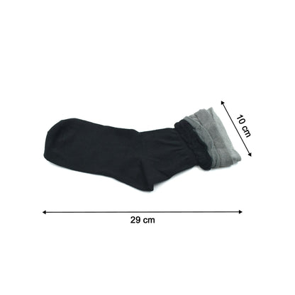 7355 Socks Breathable Thickened Classic Simple Soft Skin Friendly DeoDap