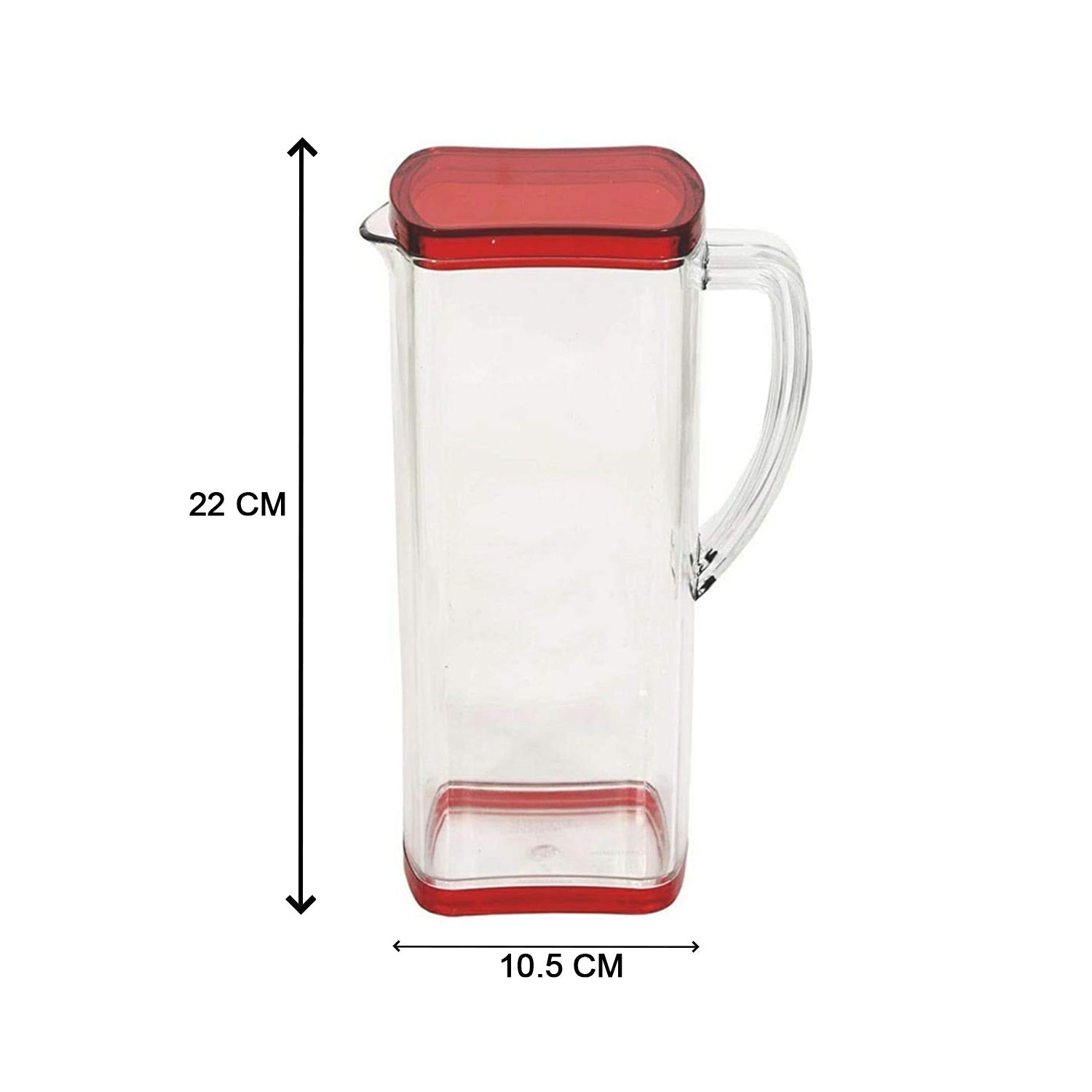 2789 2000Ml Square Jug For Carrying Water And Types Of Juices And Beverages And All. DeoDap