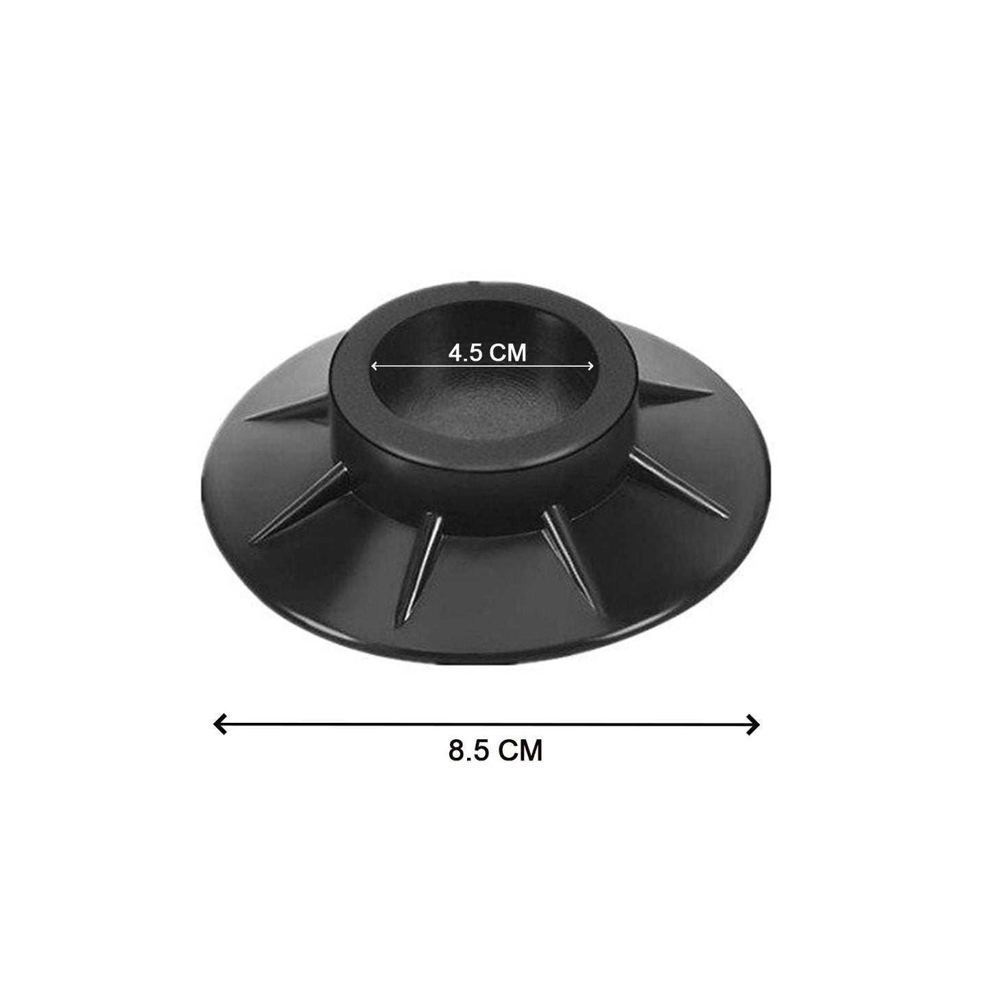 4829 4 Pc Furniture Vibration Pad used to hold and supporting tables and stools in all kinds of places like household and official etc. DeoDap