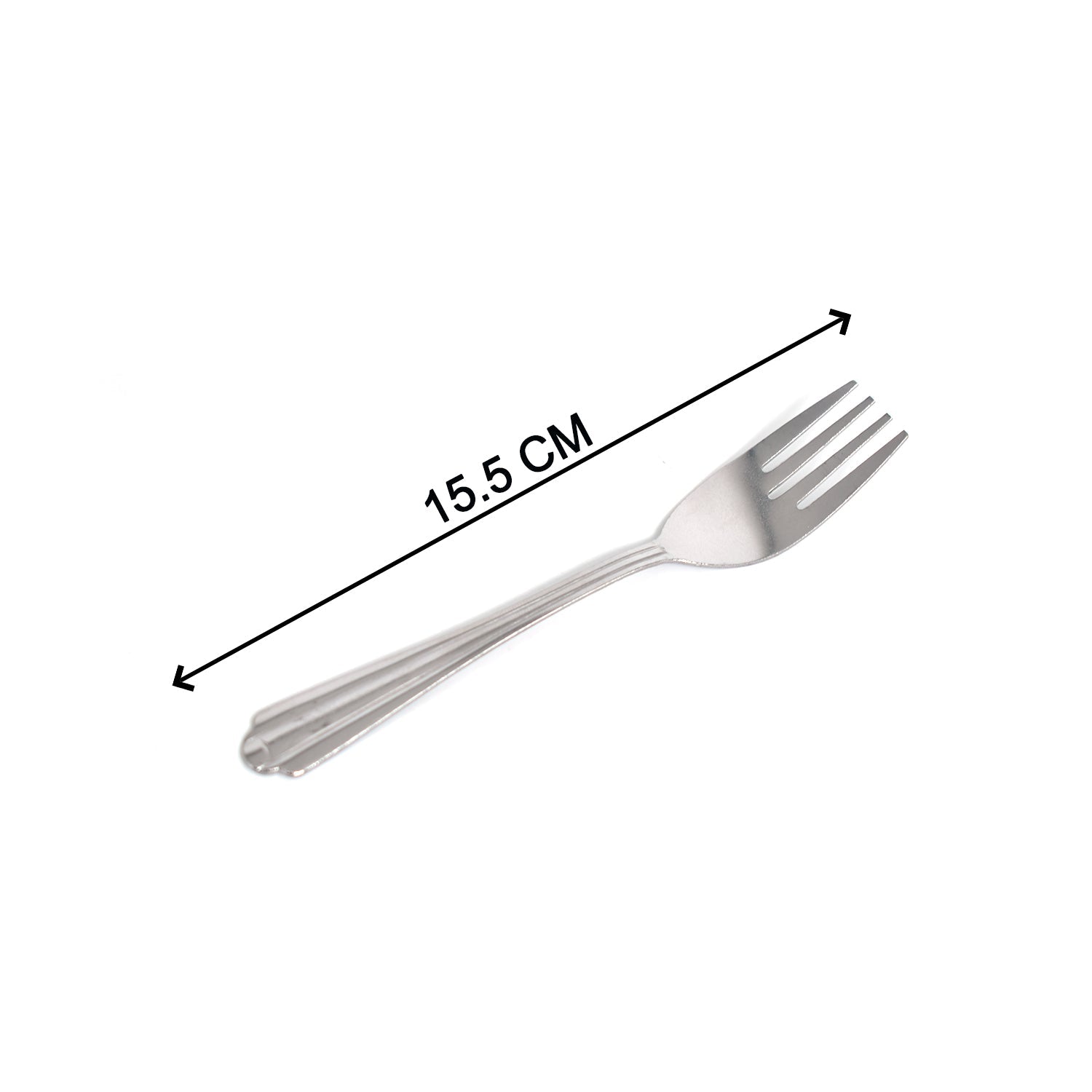 2775 Small Dinner Fork for home and kitchen. (set of 8Pc) DeoDap