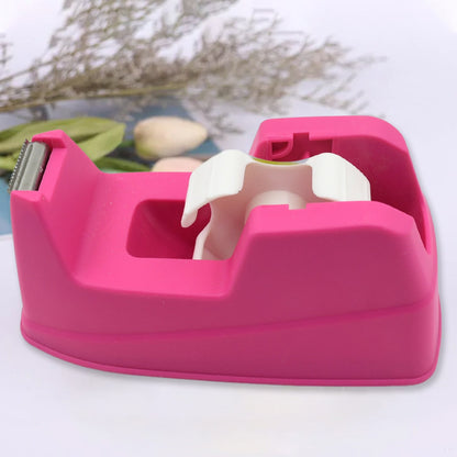 9506 Plastic Tape Dispenser Cutter for Home Office use, Tape Dispenser for Stationary, Tape Cutter Packaging Tape (1 pc / 631 Gm)