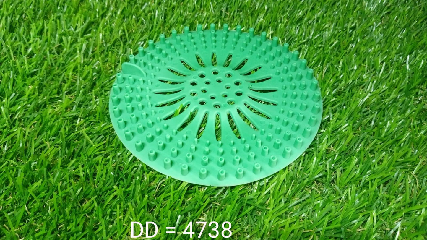 4738 Shower Drain Cover Used for draining water present over floor surfaces of bathroom and toilets etc. DeoDap