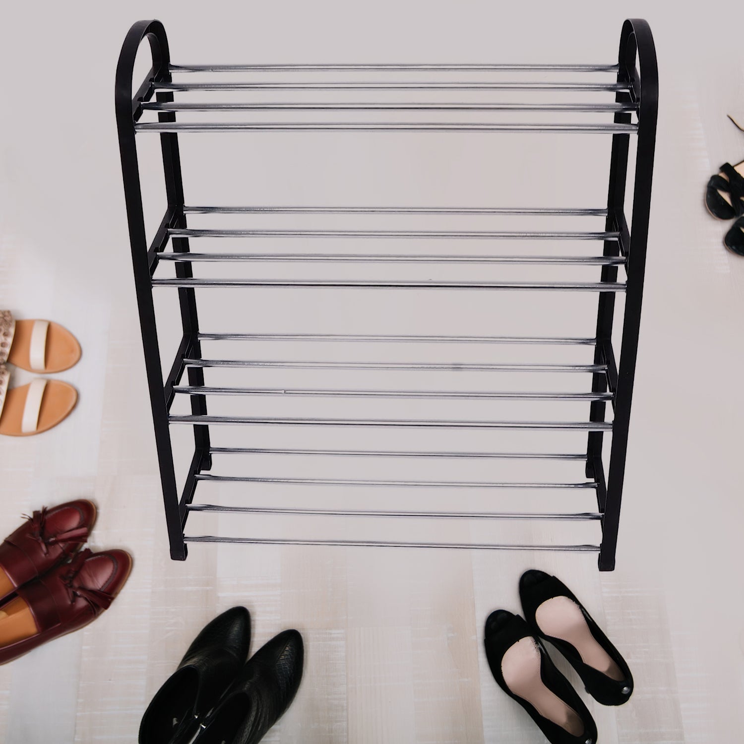 9106 4 Shelves Shoe Rack DeoDap