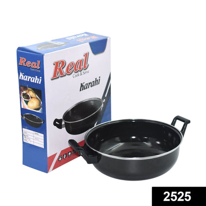 2525 Induction Base Hard Anodized Kadhai Nonstick DeoDap