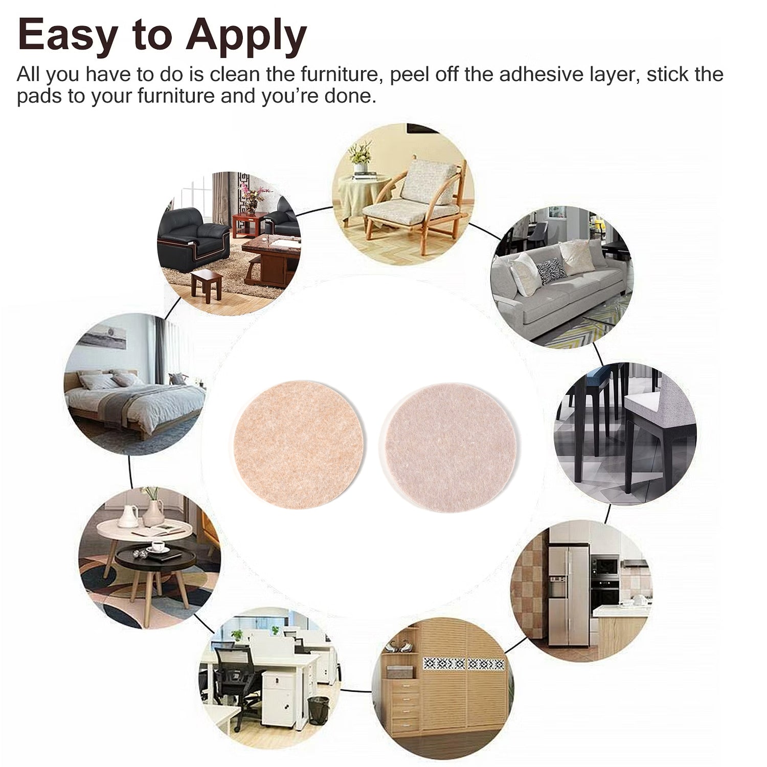 9132 Self-Adhesive Cork Coasters Round - 3.5IN Circle Cork Backing Sheets Mats Mini Wall Cork Tiles Coasters and DIY Crafts Supplies. DeoDap