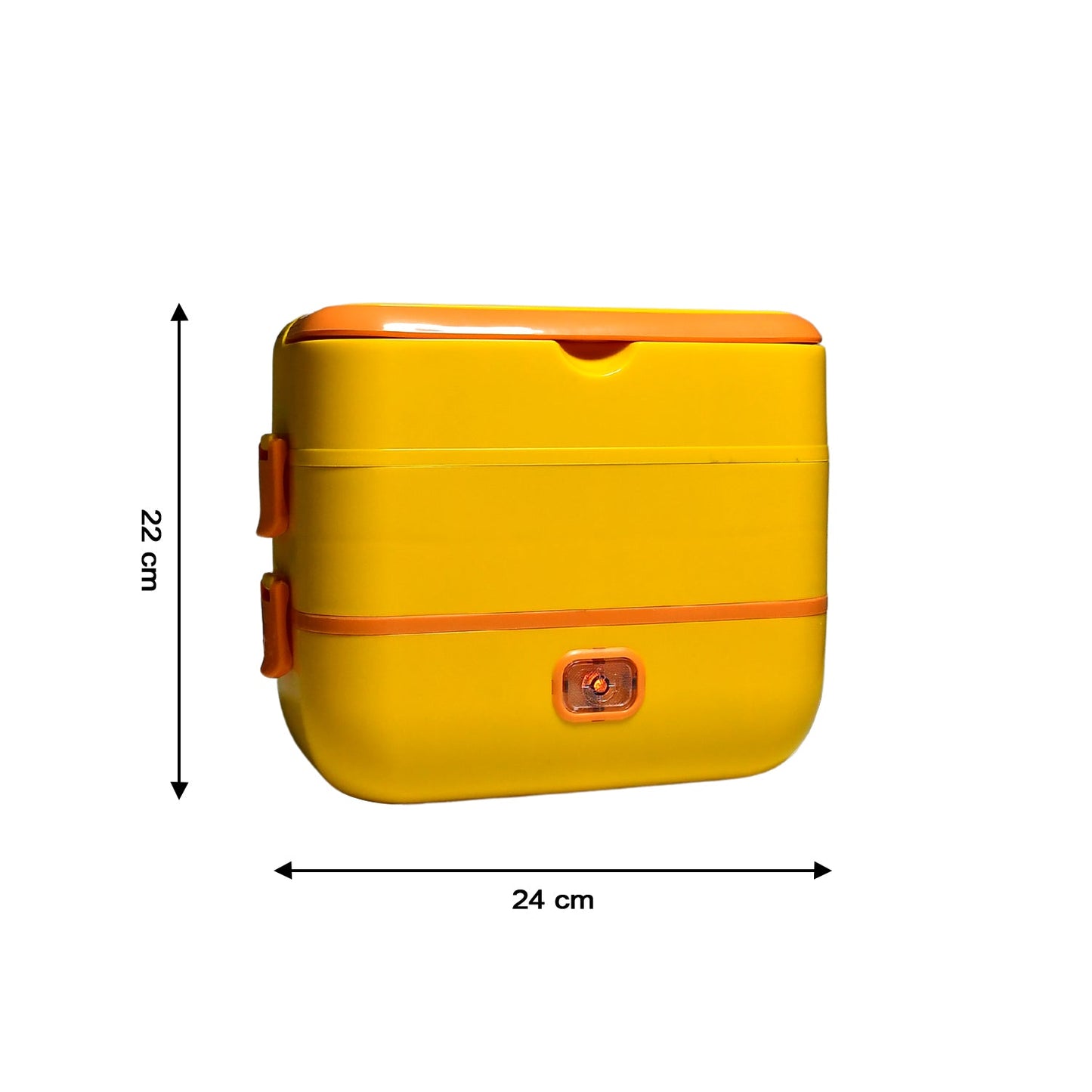 2944 2Layer Electric Lunch Box for Office, Portable Lunch Warmer with Removable 4 Stainless Steel Container. DeoDap