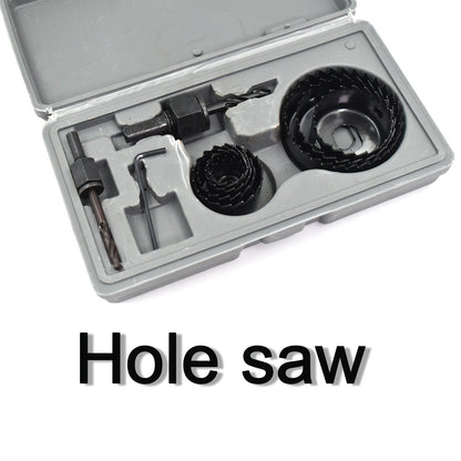 0428 A Hole Saw 11 Pc For Making Holes Over Walls For Types Of Purposes Etc. DeoDap