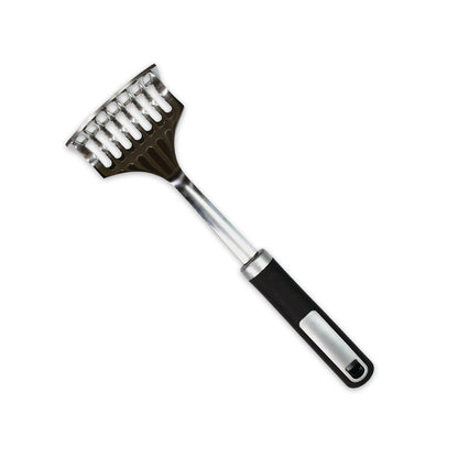 2040 STEEL POTATO MASHER NYLON BLACK HANDLE DeoDap