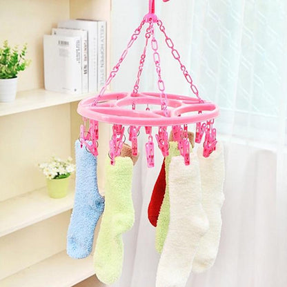 7282 Clothes Hanging Clips For Clothes Hanger For Drying Cloth DeoDap