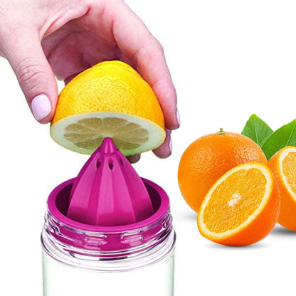 2474A  CITRUS JUICER BOTTLE  INSTANT JUICE SPORTS BOTTLE  JUICE MAKER INFUSER BOTTLE