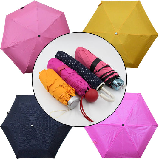 8561 Umbrella Summer Sun and Rain Protection Foldable Cute Umbrella || UV Protection Rain Sun Umbrella || Travel Accessories || Umbrella for Children, Girls, and Boys (1 Pc / Mix Color / Design) 