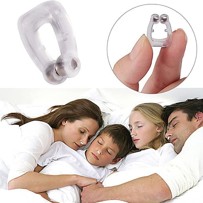 0337 Anti Snore device for men and woman Silicone Magnetic Nose Clip For heavy Snoring sleeper, Snore Stopper, Anti Snoring Device (1 Pc)