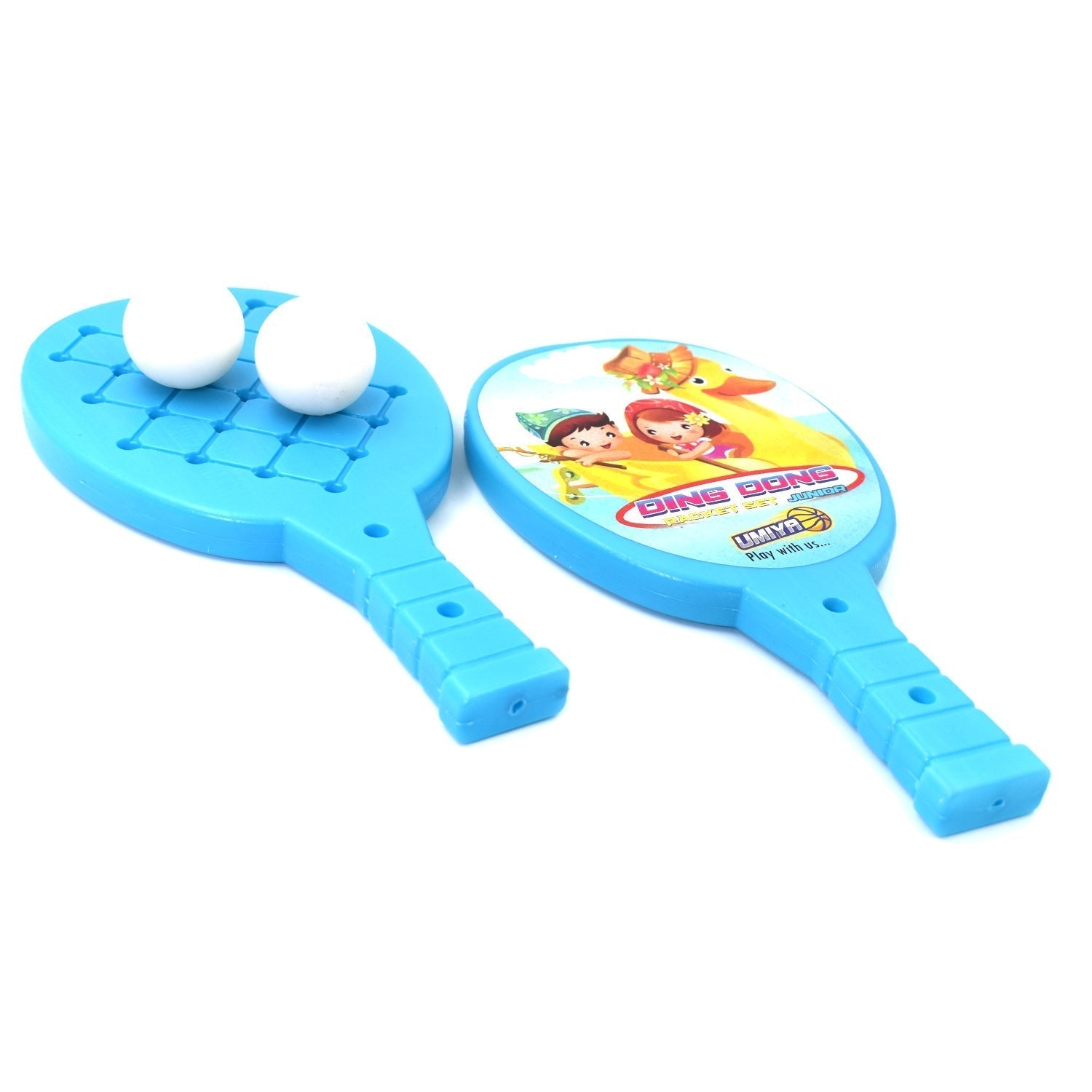 4628 Racket Set with Ball for Kids Plastic Table Tennis Set for Kids DeoDap