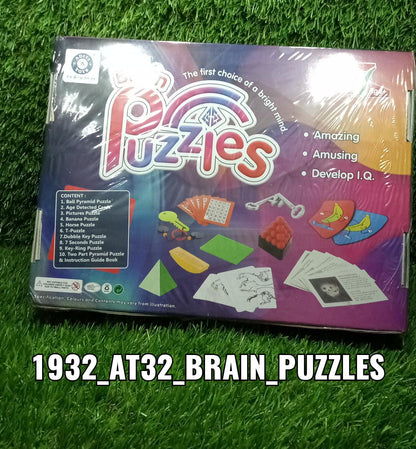 1932 AT32 Brain Puzzles and game for kids for playing and enjoying purposes. DeoDap