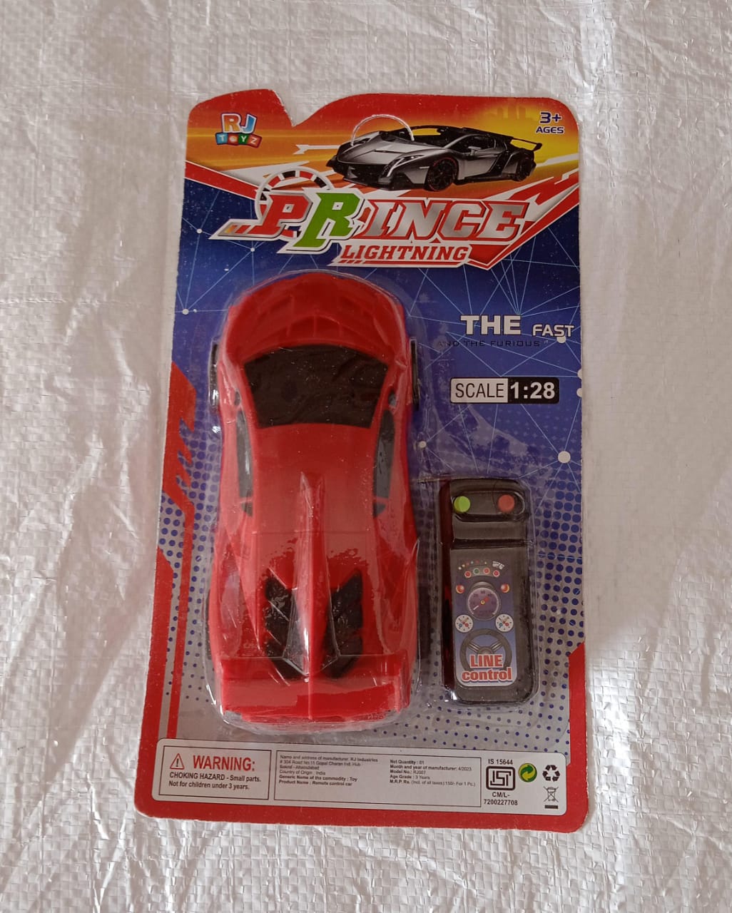 3067 Plastic Remote control wired sports car for kids, for Play for Children ( Battery Not Included / 1 Pc )