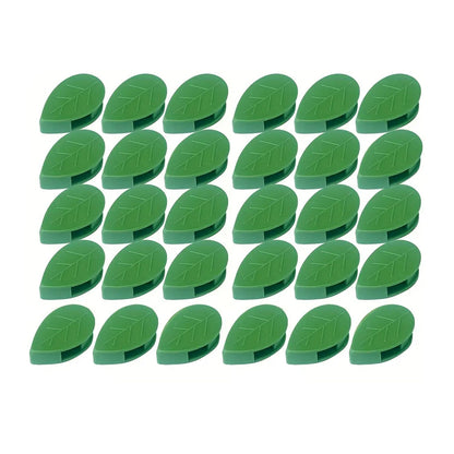 Plant Climbing Wall Fixture Clip Self-Adhesive Hook Vines Traction Invisible Stand Green Plant Clip Garden Wall Clip Plant Support Binding Clip Plants for Indoor Outdoor Decoration (30 Pcs Set)