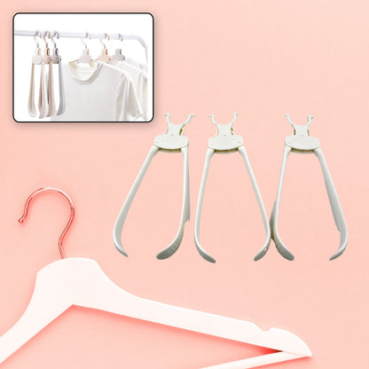 7730 Cloth Hanger 6 in 1 Multi-Layer Hanging Mass Pants Rack Stainless Steel Pants Hangers Folding Storage Rack Space Saver Storage for Trousers Scarf Tie Belt