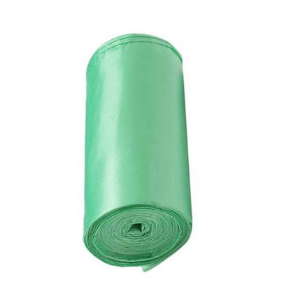 1586 Bio-degradable Eco Friendly Garbage/Trash Bags Rolls (24" x 32") (Green) DeoDap