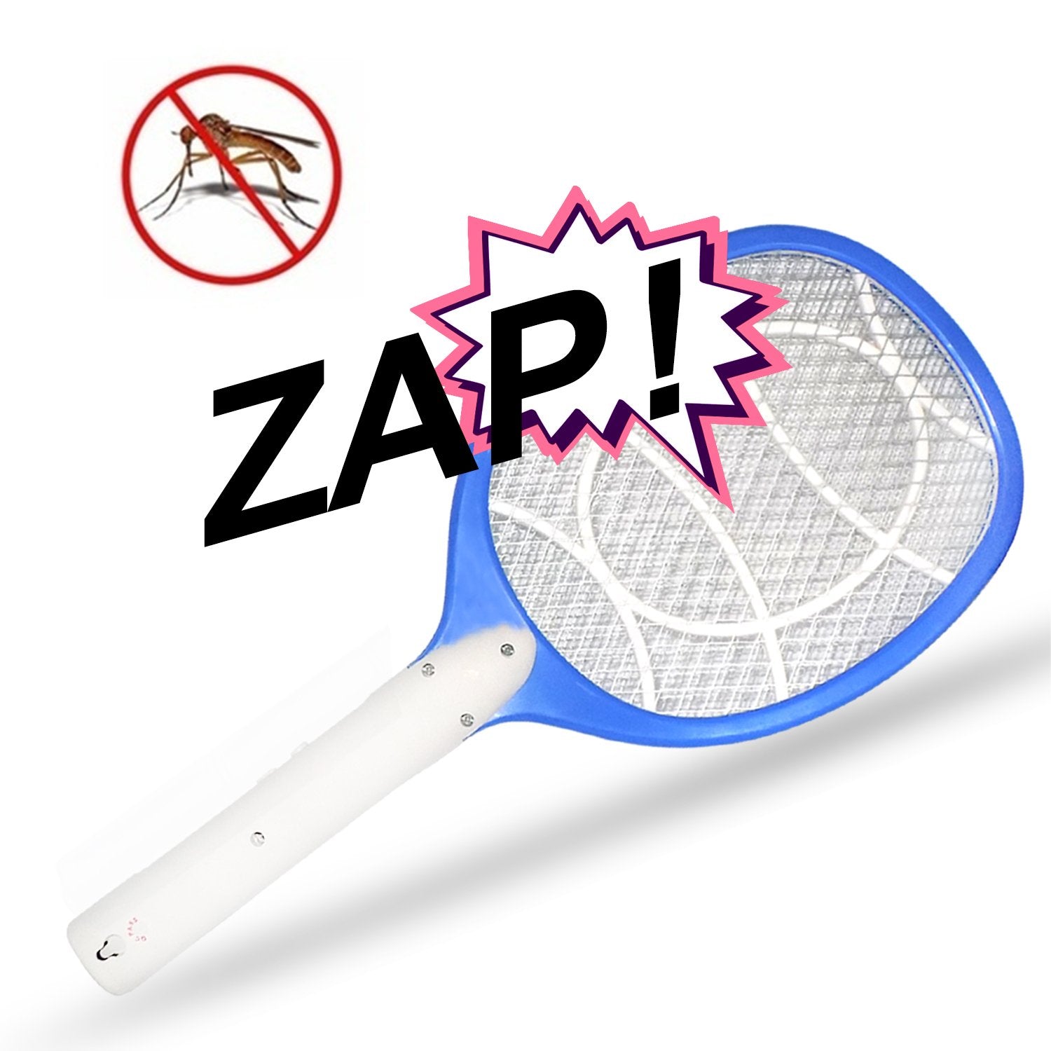 1722 Anti Mosquito Racket - Rechargeable Insect Killer Bat DeoDap