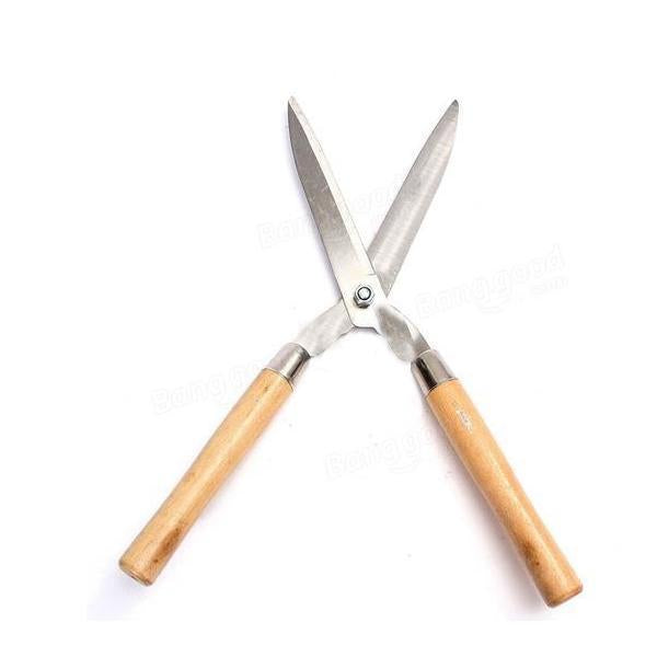 455 Wooden Handle Hedge Shears, Bush Clipper