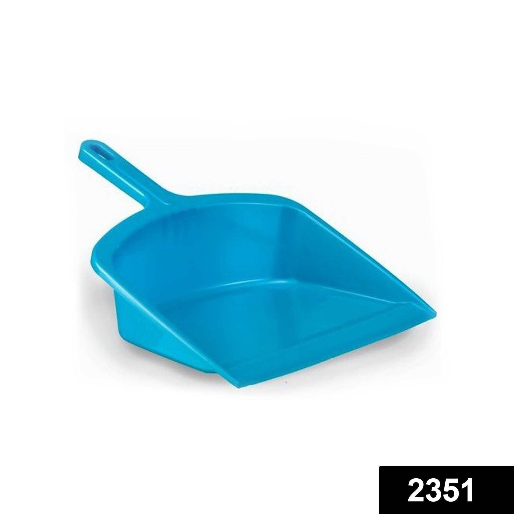 2351 Durable Lightweight Multi Surface Plastic Dustpan with Handle DeoDap