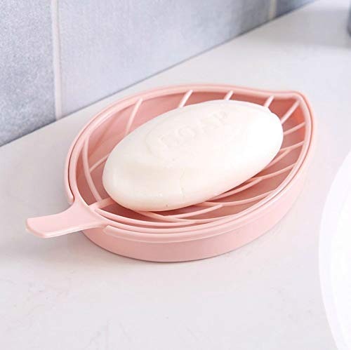 0832 Leaf Shape Dish Bathroom Soap Holder DeoDap