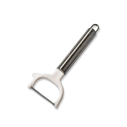 2058 Vegetable Peeler for Kitchen, Stainless Steel Potato Peeler with Sharp Blades DeoDap