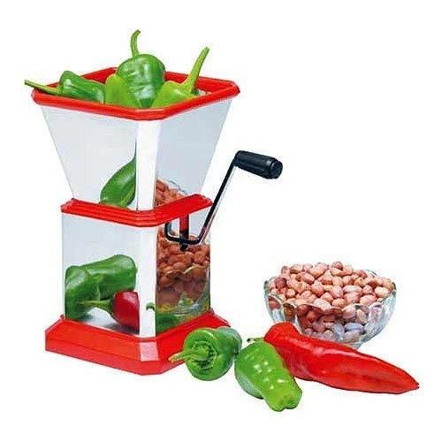 084 Stainless Steel Vegetable Cutter Chopper (Chilly Cutter) DeoDap