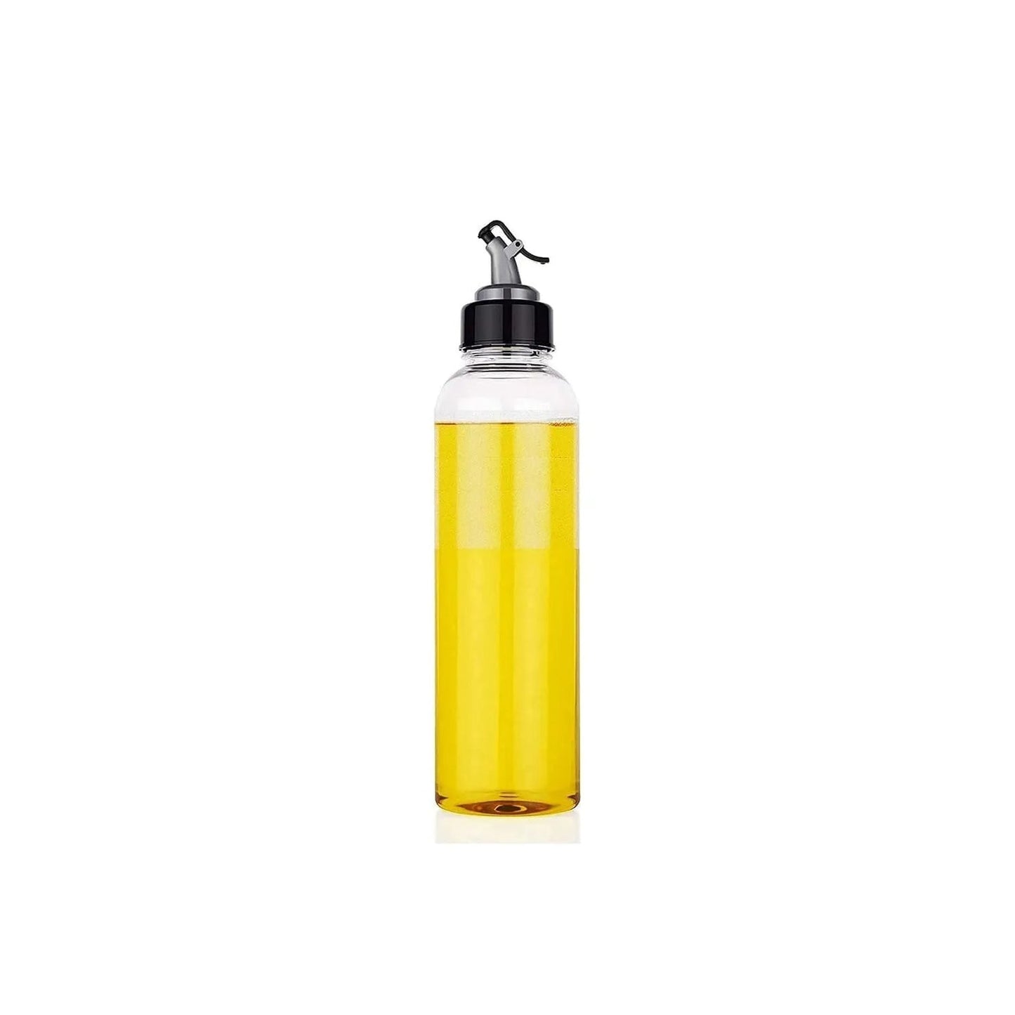 2288 1ltr Glass Oil Dispenser With Lid - Clear, Drip Free Spout, Controlled Use.