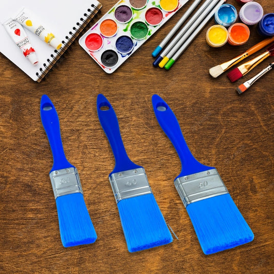 9164 3Pcs Paint Brushes Set for Acrylic Painting，Professional Paint Brush Set DeoDap