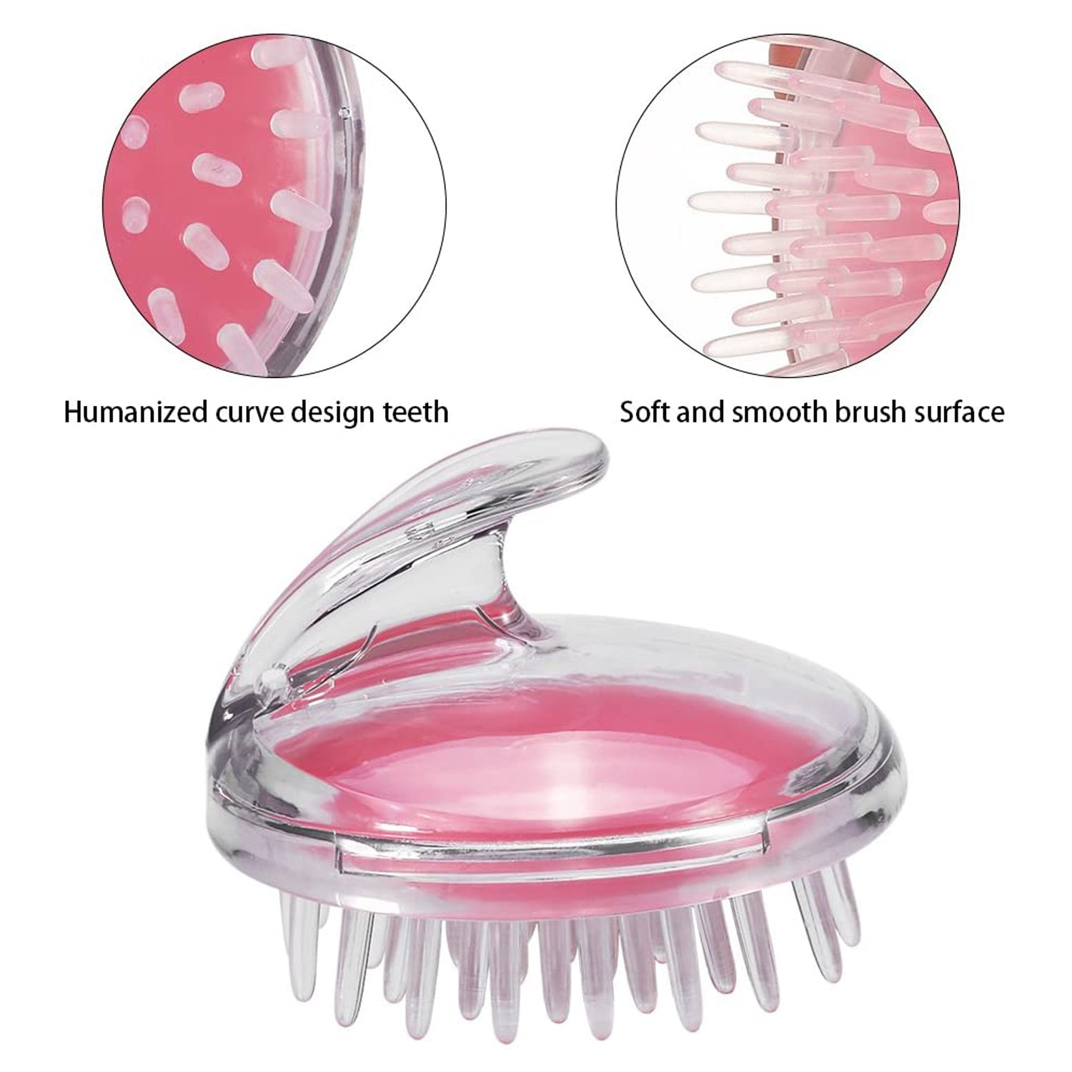 6058 Silicone Head Massager used in all kinds of places like household and official places for unisexul use over head massage and all. DeoDap