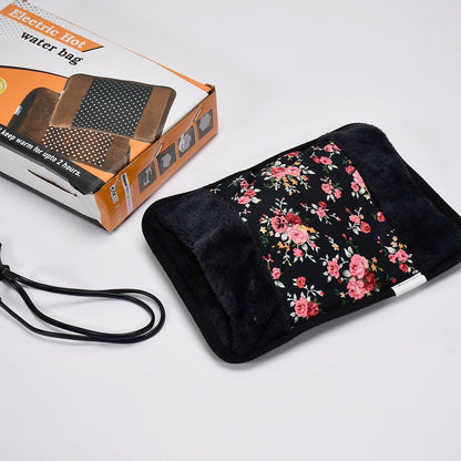 6638 Electric hot water bag with Fur Velvet heating bag, hot water bag, Heating Pad, Heat Pouch Hot Water Bag. DeoDap