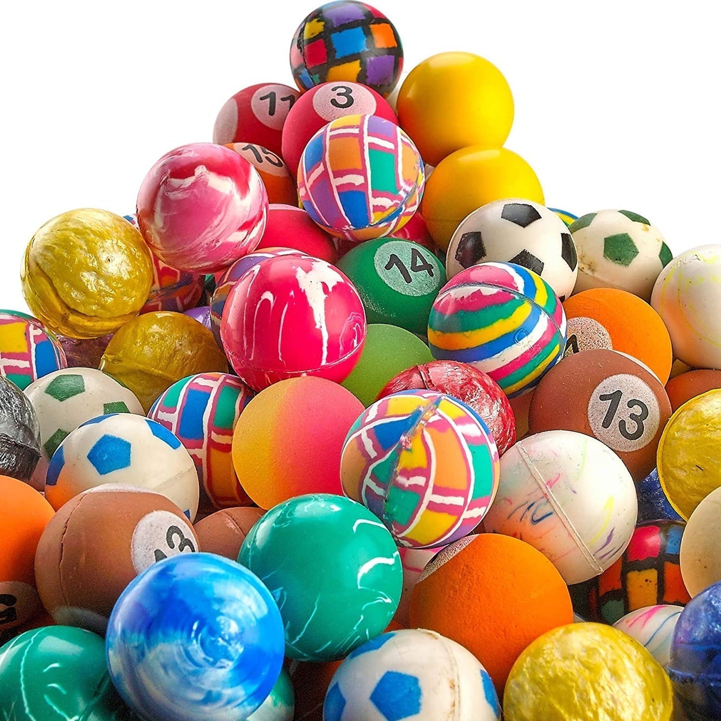 1956 Crazy Bouncy Jumping Balls Set of 14Pcs DeoDap